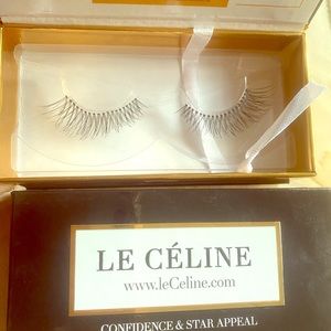 Le Celine lashes 2 pair #Crystal NIB